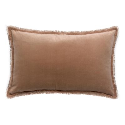 Coussin uni Fara Sésame 40 x 65