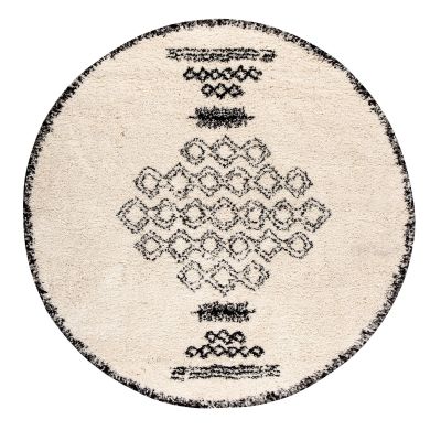 Tapis Sora Neige diamètre 160